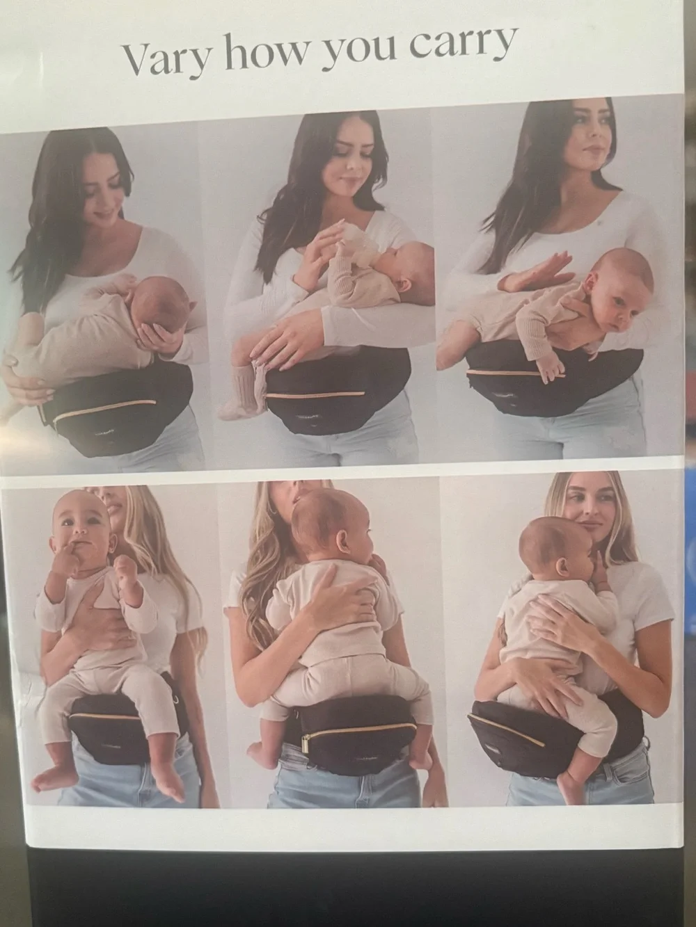 Tushbaby - Black & Gold NEW